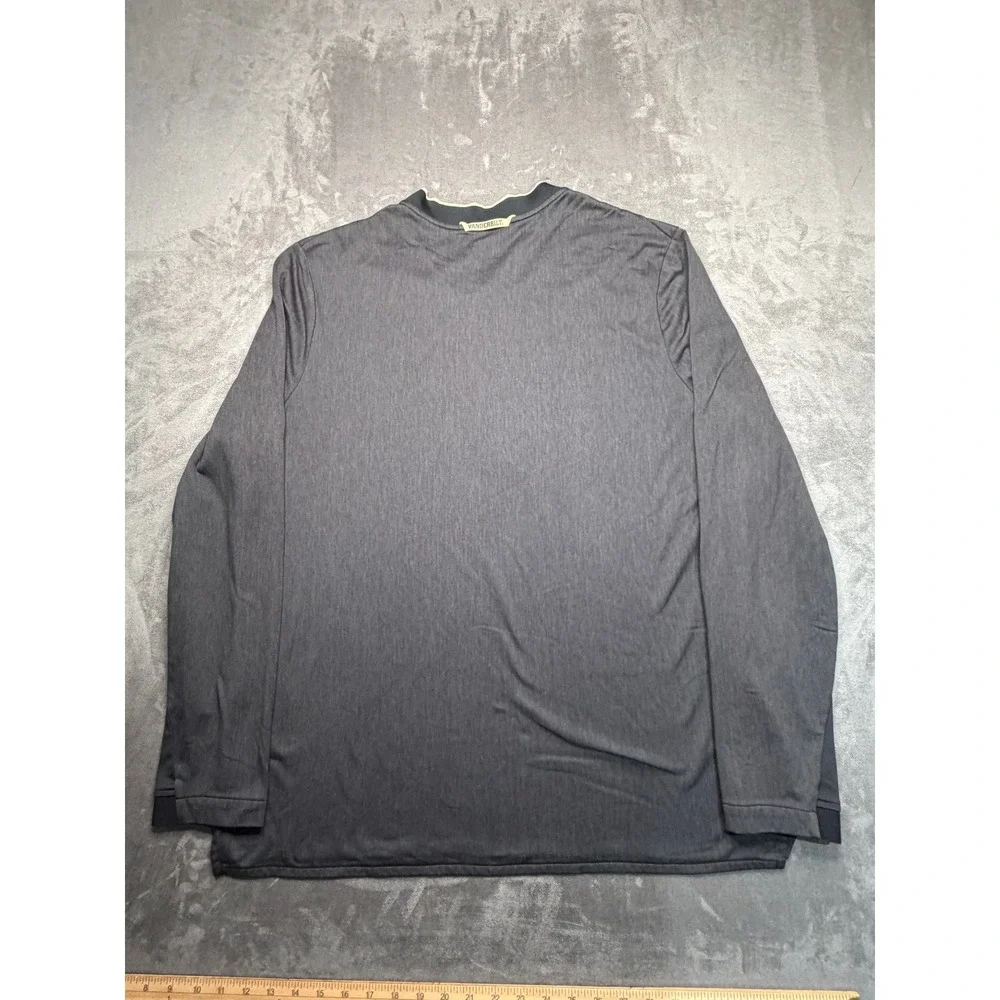 Nike Vanderbilt Pullover Mens XL Grey Dri-FIT 1/4‎ Zip Training Top NCAA